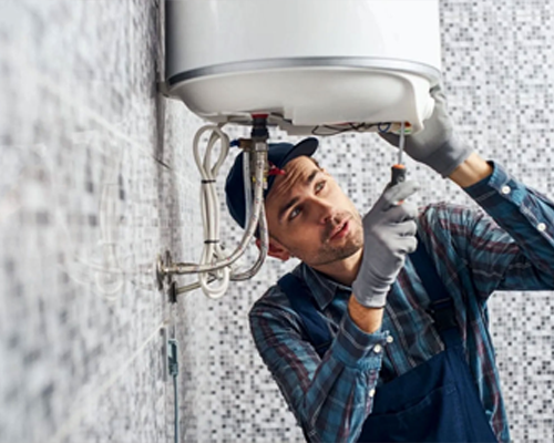Water heater geyser repair service